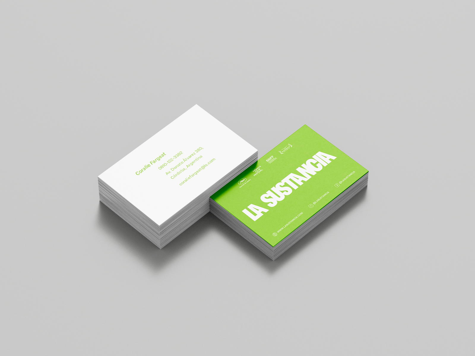 La Sustancia — Visual Identity — 8
